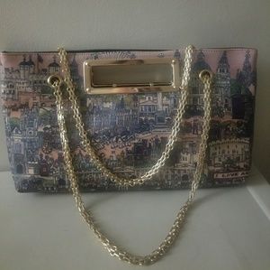 Fashion graffiti shoulder bag
